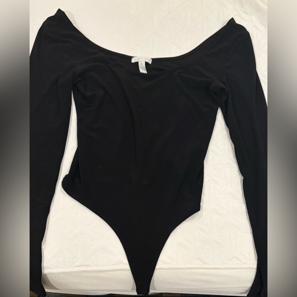 Black Long Sleeve Bodysuit